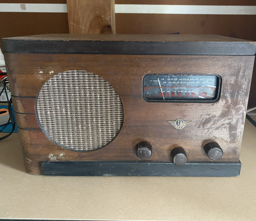 Restored Radio - Before