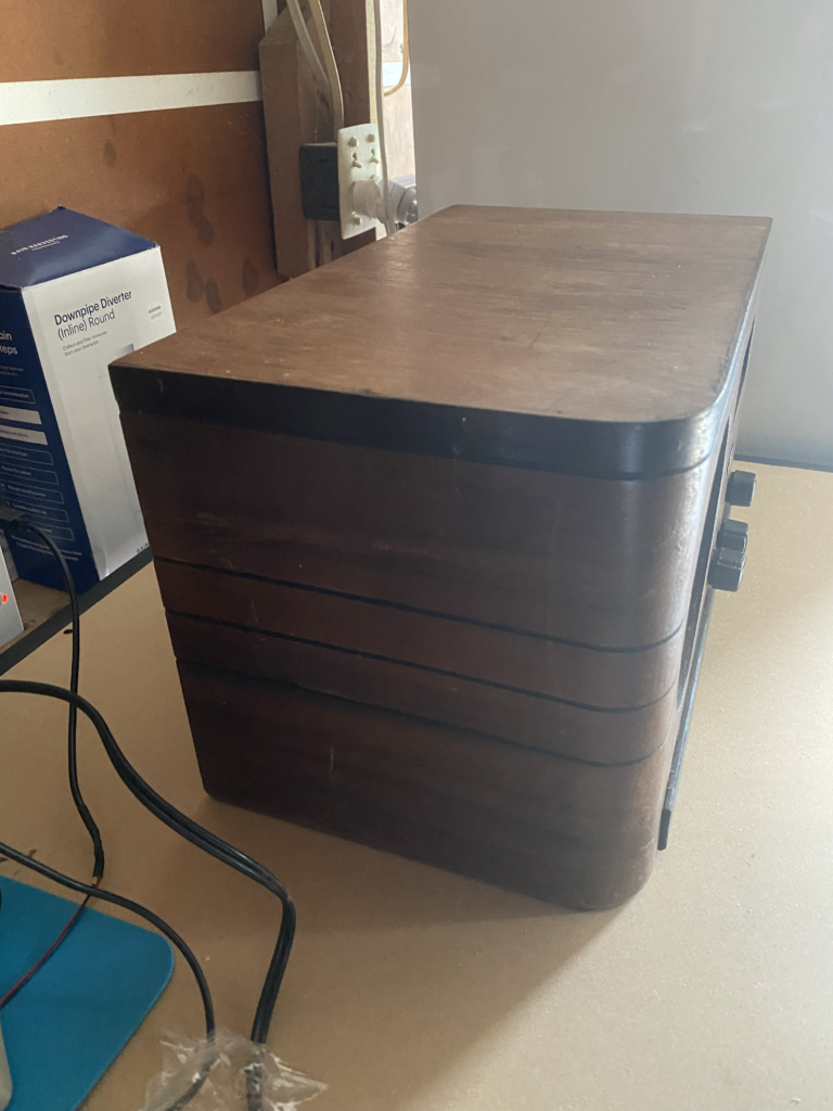 Restored Radio - Before