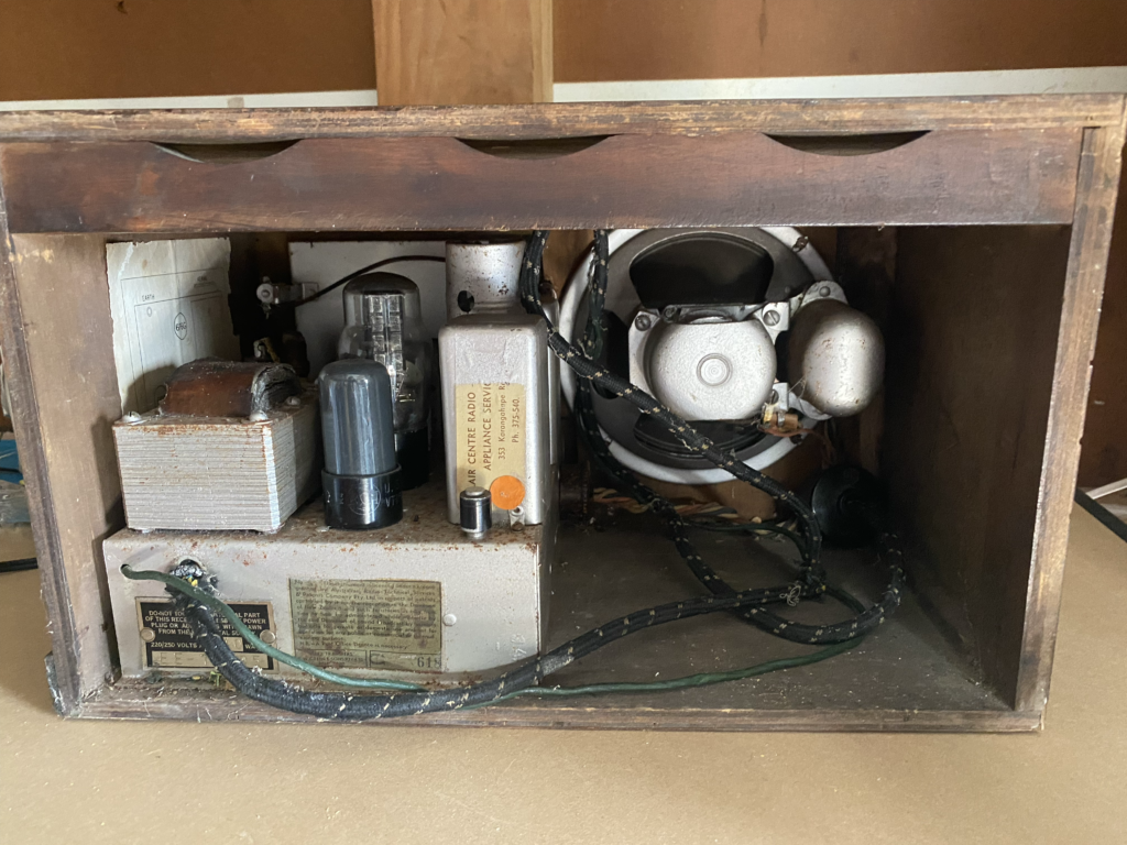 Restored Radio - Before